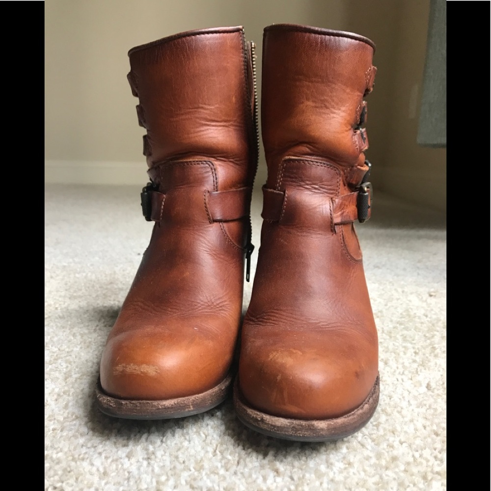 Frye’s Kelly Belted Short Boots